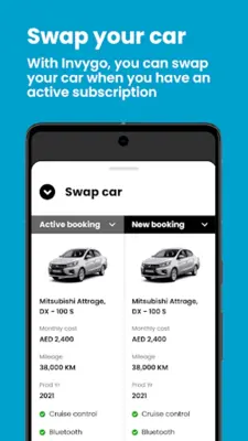 invygo - monthly car rental android App screenshot 2