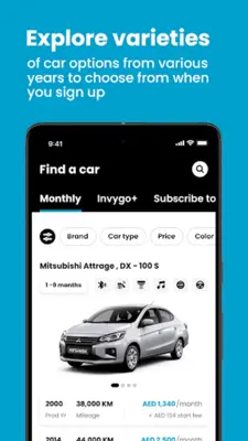 invygo - monthly car rental android App screenshot 4