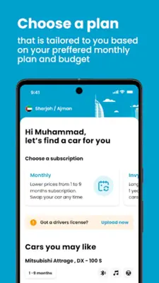 invygo - monthly car rental android App screenshot 5